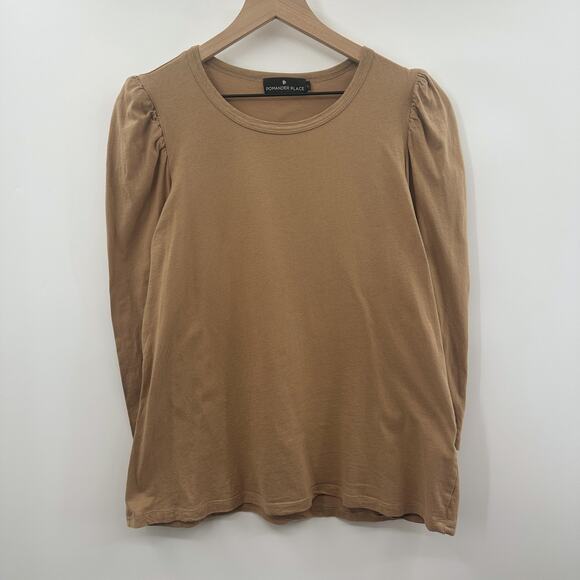 Tuckernuck Pomander Place Vesty Long Sleeve‎ Crewneck in Tan Size XL - Picture 4 of 12